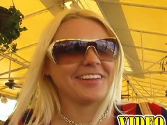This Hot Blonde MILF Gets Dowsed With Nut After She Deepthroats Some Hard Cock In Tehse Clips^milf Hunter Mature Porn Sex XXX Mom Video Movie